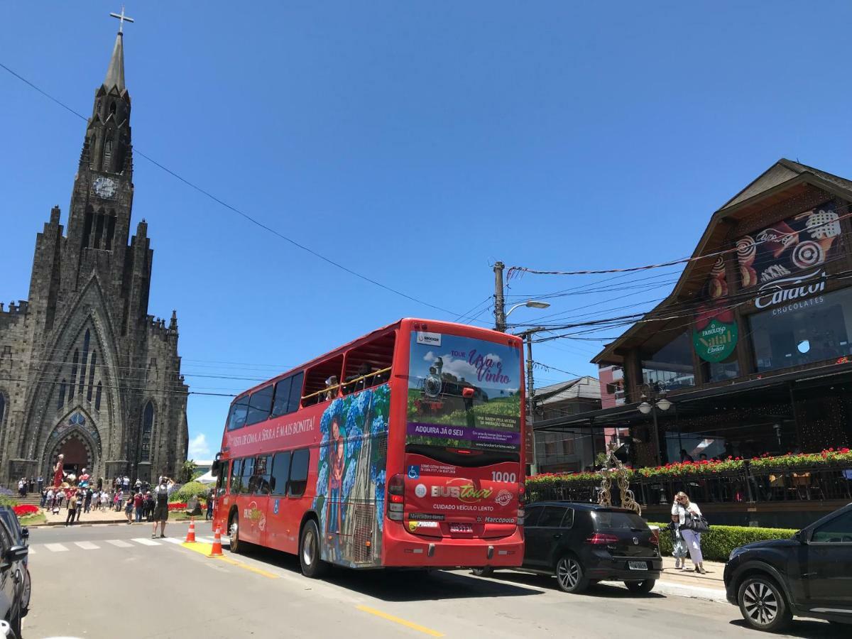 Apartamento Novo, Próximo a Catedral de Pedra Canela Exterior foto